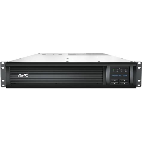 apc smart-ups 2200va lcd rm 2u 120v with network card|apc smart ups 1500 sua1500rm2u.